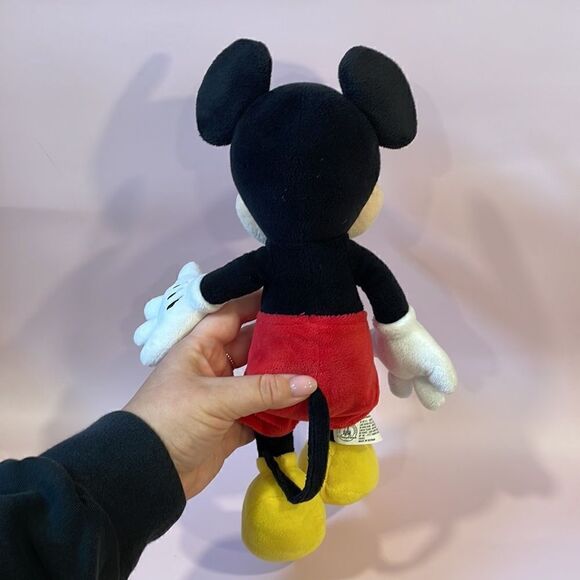 Disney Parks Exclusive 13” long Mickey Mouse Plush Toy Excellent Used Condition - Picture 3 of 6
